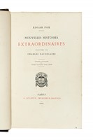Nouvelles Histoires extraordinaires traduit par Charles Baudelaire, �dition illustr�e de treize gravures hors texte.