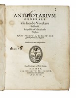 Antidotarium generale...