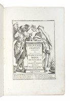 Proverbj figurati consecratj al serenissimo principe Francesco Maria di Toscana...