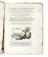 Le venti giornate dell'agricoltura e de' piaceri della villa...