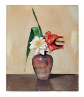 Vaso di fiori.