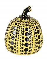 Yellow and Black Pumpkin.