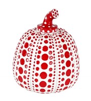 White and Red Pumpkin.