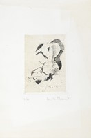 Lotto composto di 3 incisioni e 1 disegno.