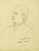 Ritratto di Marino Marini.