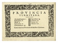 Vera prov[inci]ae calaritanae imago cum sua turritana contermina / Provincia turritana cum confinijs.