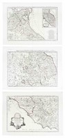 Nouvelle Carte de l'Etat de l'Eglise, dress�e sur celle du P. Boscovich, divis�e en trois feuilles, qui peuvent �tre jointes ensemble.