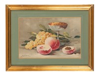 Lotto composto di 2 nature morte.