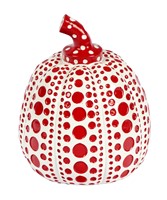 White and Red Pumpkin.