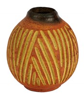 Vaso arancio/giallo.