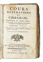 Cours d'operations chirurgie...