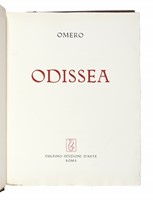 Odissea [episodi scelti e tradotti da Salvatore Quasimodo illustrati con 20 tavole da Giacomo Manz�].
