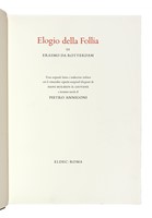 Elogio della follia di Erasmo da Rotterdam [...] e 31 tavole di Pietro Annigoni.