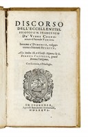 Discorso [...] Intorno a' dimonii, volgarmente chiamati spiriti...