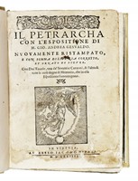 Il petrarcha, con l'espositione di M. Gio. Andrea Gesualdo...