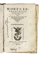 Mores, leges, et ritus omnium gentium...