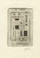 Lotto composto di 7 ex libris.