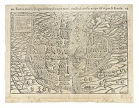 Lutezia citt� de Parigini celebratissima per tutto 'l mondo, & notissima, capo del regno di Francia.
