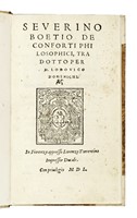 De conforti philosophici...