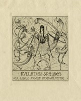 Lotto composto di 6 ex libris.