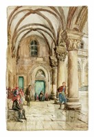 Studio di porticato.