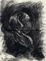 Volto femminile.