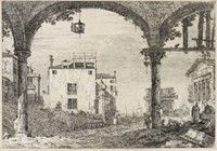 Il portico con la lanterna.