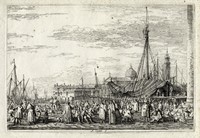 Il mercato sul molo.