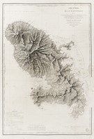 Carte g�n�rale de la Martinique Dress�e... par M. Monnier, Ing�nieur Hydrographe