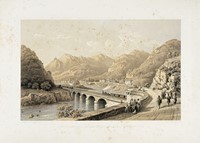 Otto tavole da Views on the Railway between Turin and Genoa.