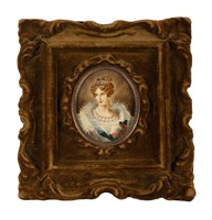 Microritratto dell'arciduchessa Maria Luisa.