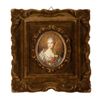 Microritratto di Jeanne B�cu, contessa du Barry.