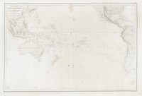 Carte g�n�ral de l'Oc�an Pacifique Dress�e par Mr. C. A.Vincendon-Dumoulin Ing�nieur Hidrographe de la Marine.