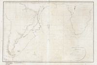 Carte de l'Oc�an Atlantique M�ridional (depuis l'Equateur jusq'au 59 �me degr� de Latitude) Redig�e Par C.L. Gressier Ing�nieur Hydrographe de la Marine.