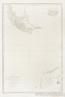 Carte des Mers du Cap Horn Dress�e par Mr. Vincendon-Dumoulin, Ing�nieur Hydrographe de la Marine, d'apr&egrave;s les reconnaissances des Corvettes l'Astrolabe et la Z&egrave;l&egrave;e et les traveaux les plus r&egrave;cents.