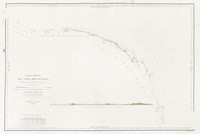 Carte r�duite des C�tes des Guyanes depuis l'Ile Maraca jusq'� la Rivi�re de Demerari: Lev�e et dress�e en 1844, par MM. Tardy de Montravel, ...