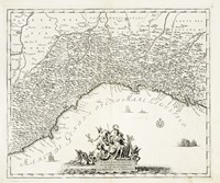 Carta geografica del Governo della Liguria o sia dello Stato della Repubblica di Genova.