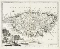 Carta geografica del Regno di Corsica.
