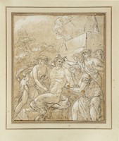 Apollo scortica Marsia.