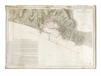 C�tes d'Italie - Plan du Port de G�nes et de ses environs lev� en 1853 par Mr. Darondeau Ing�nieur Hydrographe de Ier Classe...