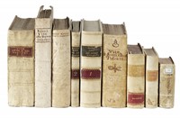 Lotto di 9 opere di carattere storico-religioso.