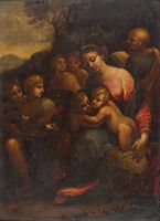 Sacra Famiglia con San Giovannino