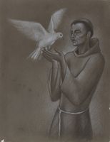 San Francesco con colomba.
