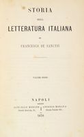 Storia della letteratura italiana.