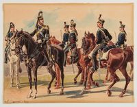 Uniformi militari italiane della seconda metà del XIX secolo.