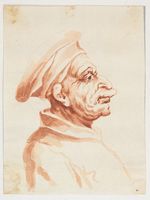 Lotto di quattro caricature da Leonardo.