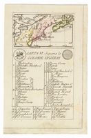 Carta VI. Seguono le Colonie Inglesi.