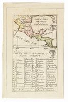 II. Carta III. Il Messico, o Nuova Spagna.