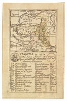 Turchia in Asia antic.e Asia Minor et Syria del Gran-Signore. Governo Dispotico.