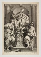 Madonna in trono e Santi.